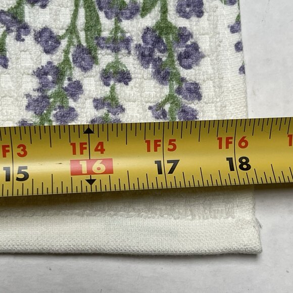 French Cotton Kitchen Dish Tea Towel La Patisserie Cotton Vintage 2002 Lavender - Picture 7 of 9